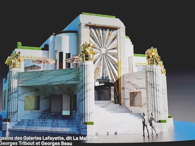 pavillon Galeries Lafayette Georges Tribout et Georges Beau